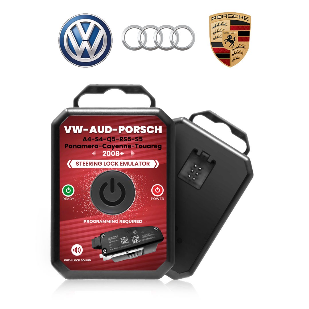 COMING SOON VW Audi Porsche 2008+ Steering Lock Emulator with Lock Sound