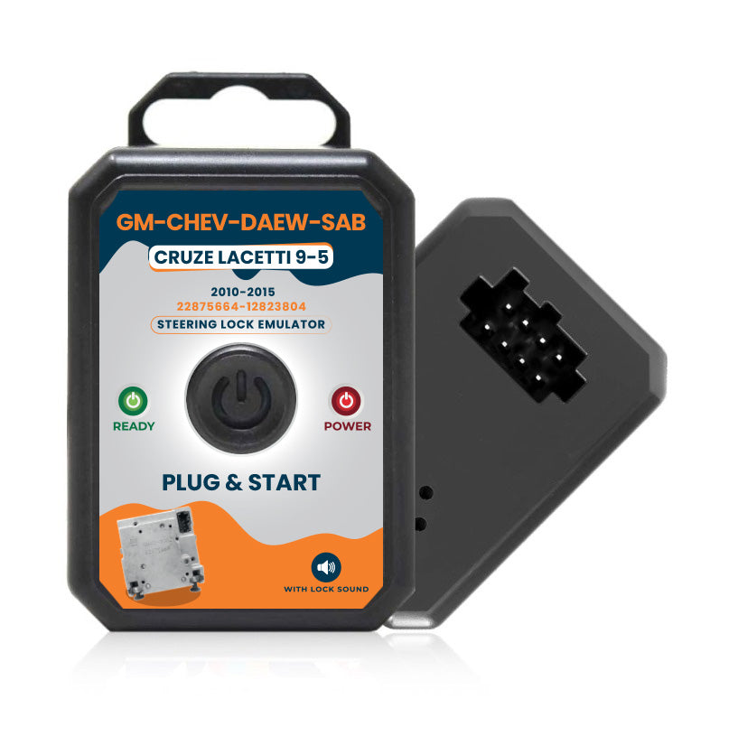 GM Chevrolet Daewoo Saab Cruze Lacetti 9-5 2010-2015 Steering Lock Emulator Simulator With Lock Sound