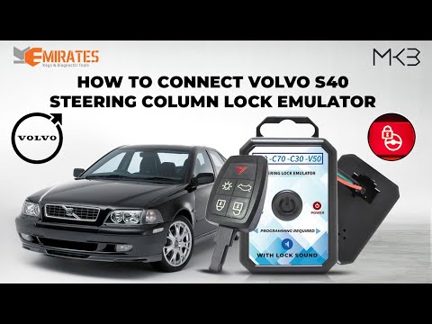 Volvo Emulator - S40 - C70 - C30 - V50 Steering Lock Emulator With Lock Sound